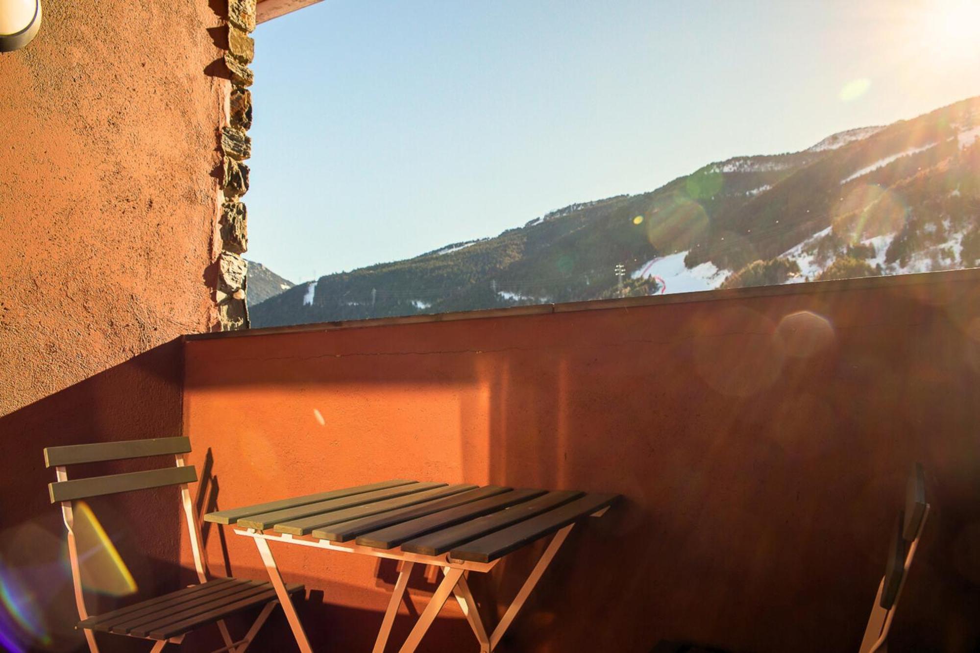 Terraza Privada I Refugio Tranquilo Con Vistas Canillo Exterior foto